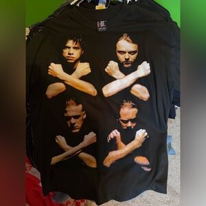 Vintage Metallica Birth School Death T-Shirt Size XL